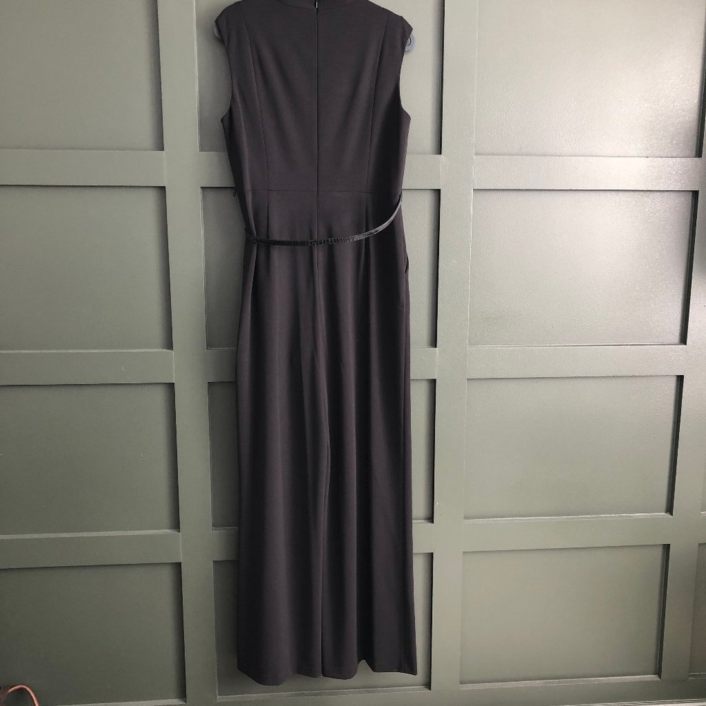 NWT Calvin Klein Wide Leg Black Jumpsuit - Picture 6 of 10